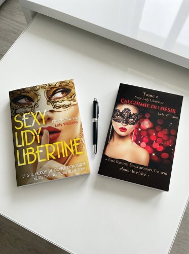 Couvertures des livres Sexy Lidy Libertine - Ma double vie et L'alchimie du désir par Lidy Williams